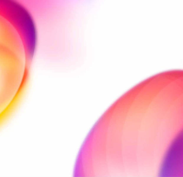 Peel & Stick Abstract Wall Mural - Juicy Yellow Pink Shapes 38"Wx27"H