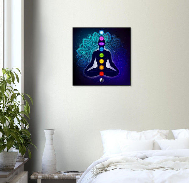 Spiritual Mandala Chakra Canvas Art