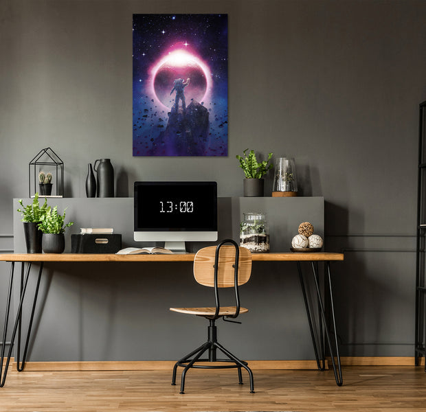 Retro Canvas Wall Art - Close Meeting