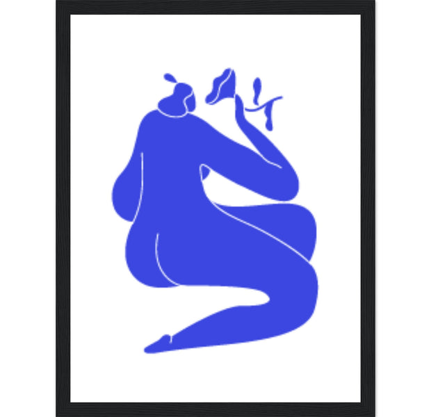 Premium Matte Paper Wooden Framed Poster