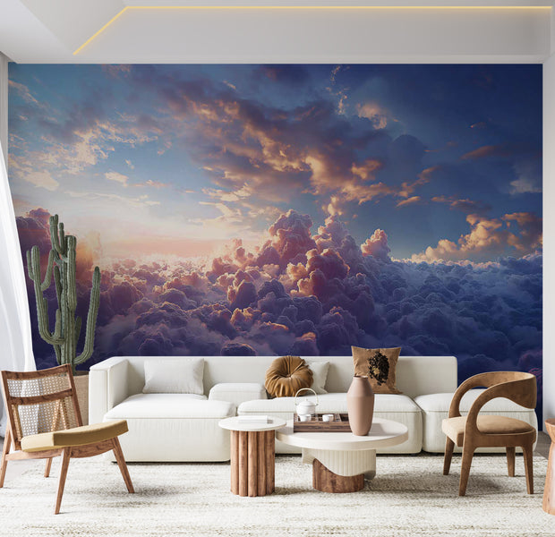 Peel & Stick Space Wall Mural - The Sun in Hiding 38"Wx27"H