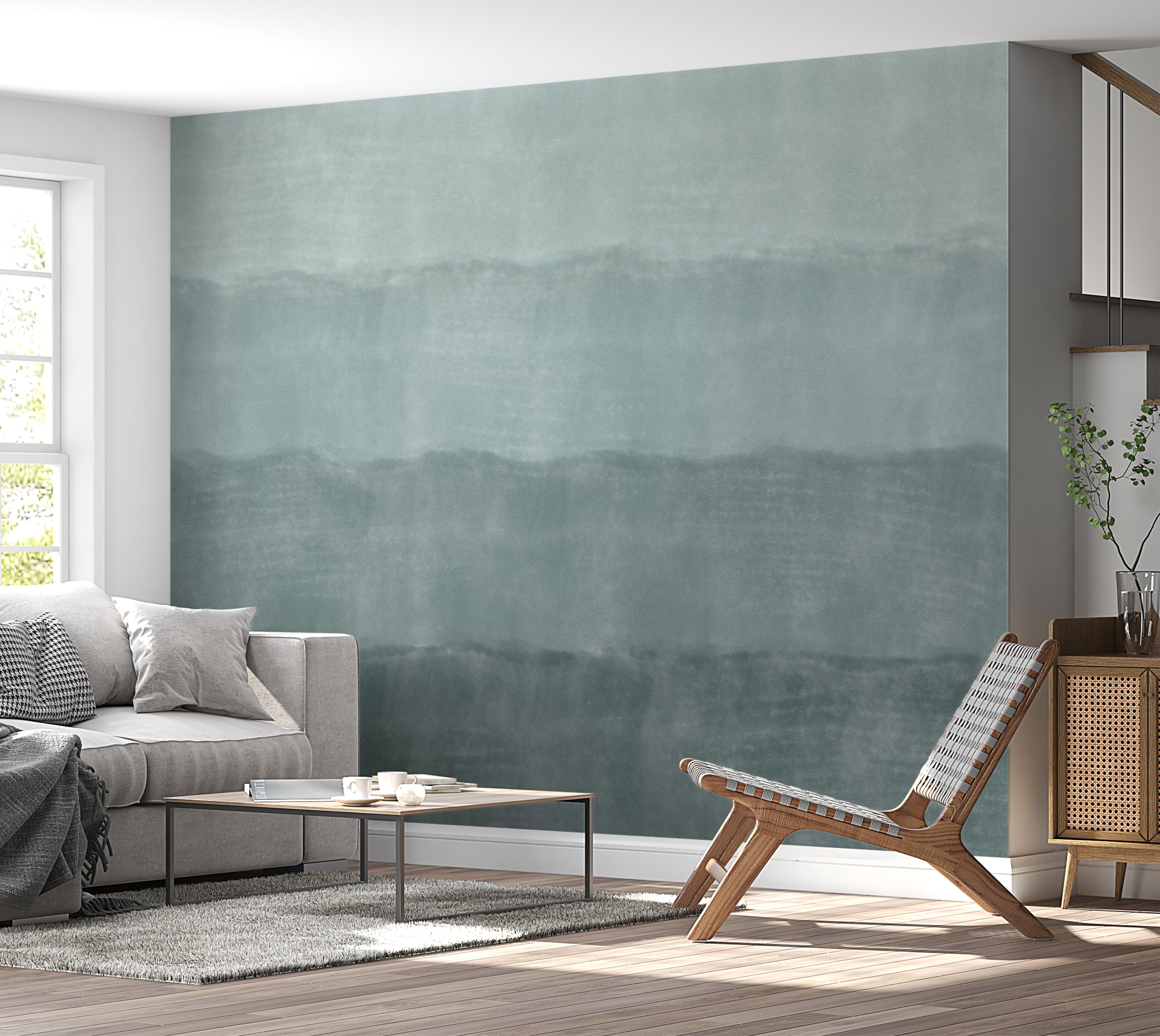 Abstract Wallpaper Wall Mural - Stages 39"Wx27"H / Standard