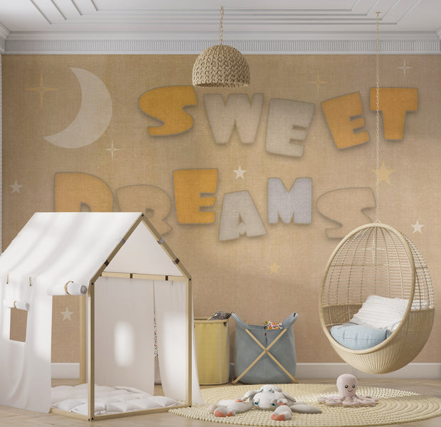 Peel & Stick Kids Wall Mural - Sweet Dreams 38"Wx27"H