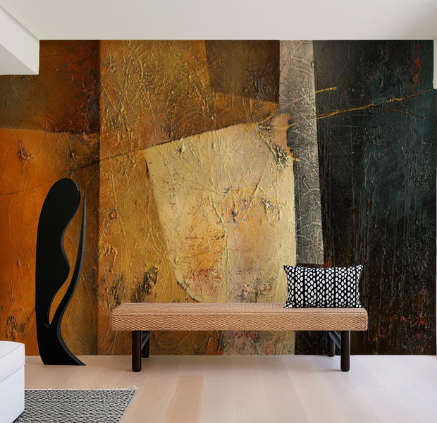 Abstract Wallpaper Wall Mural - Modern Artistry 39"Wx27"H