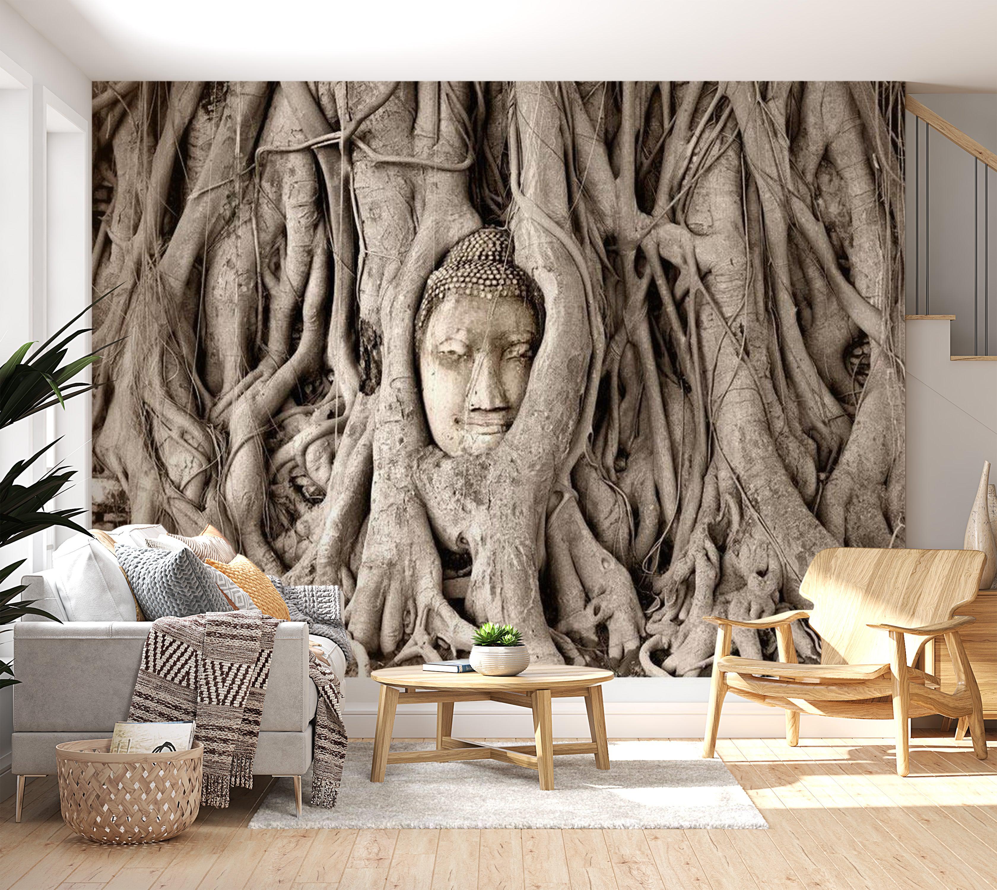 Zen Wallpaper Wall Mural - Buddha's Tree