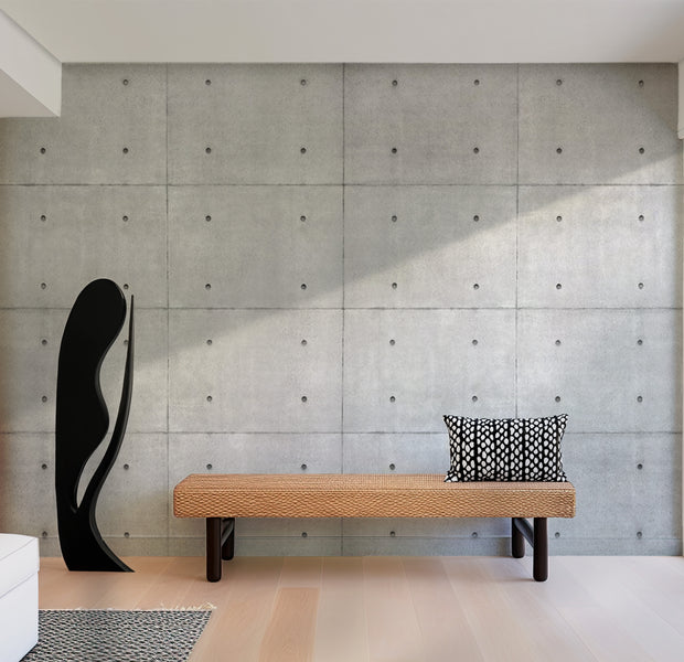 Background & Patterns Wallpaper Wall Mural - Abstract Concrete Pattern 39"Wx27"H