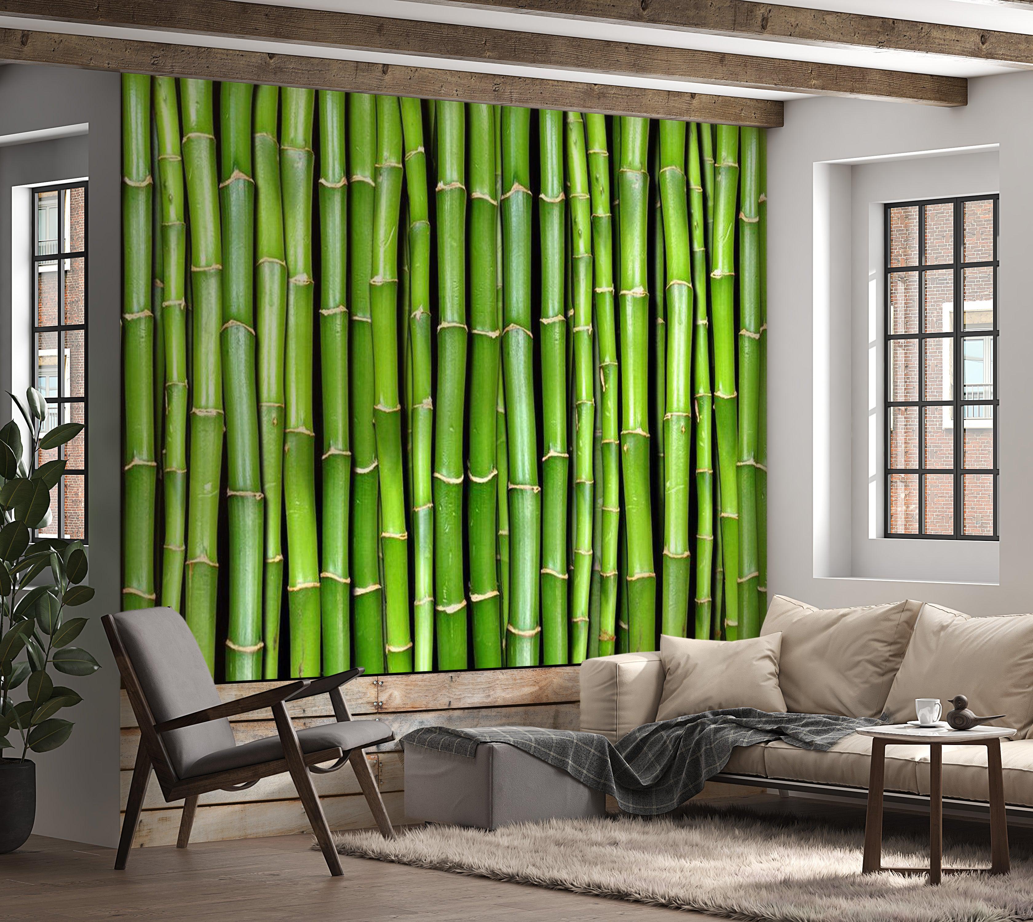 Zen Wallpaper Wall Mural - Bamboo Wall