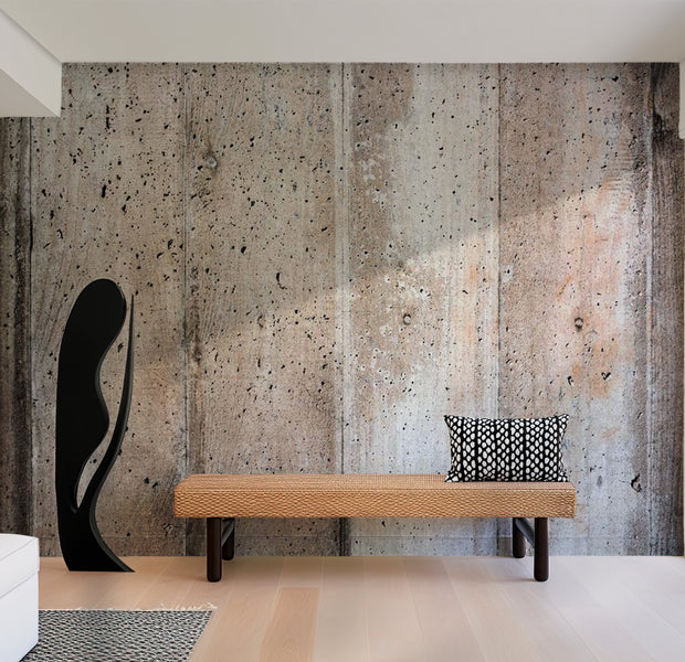 Background & Patterns Wallpaper Wall Mural - Old Concrete 39"Wx27"H