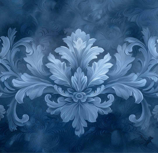 Peel & Stick Wall Mural - Dark Blue Decoration 38"Wx27"H