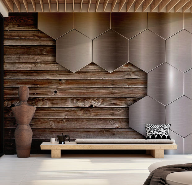 Background & Patterns Wallpaper Wall Mural - Unusual Duet 39"Wx27"H