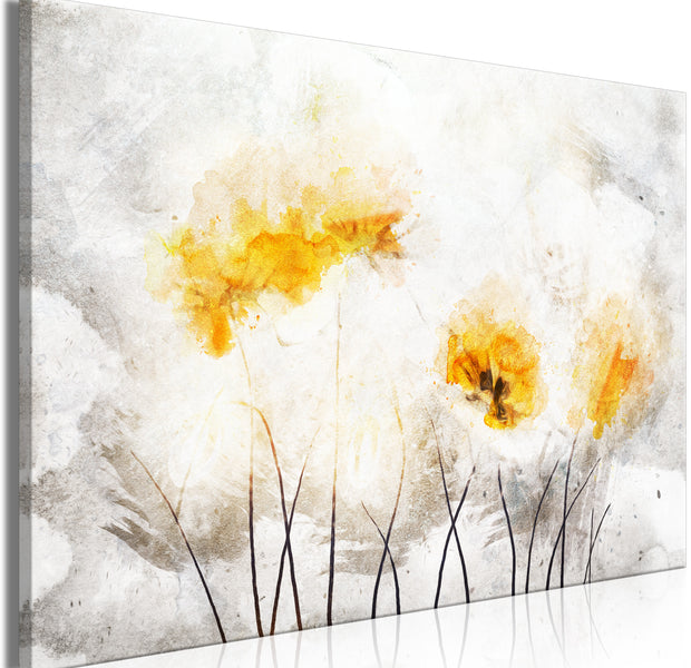 Floral Canvas Wall Art - Light Side of the Nature