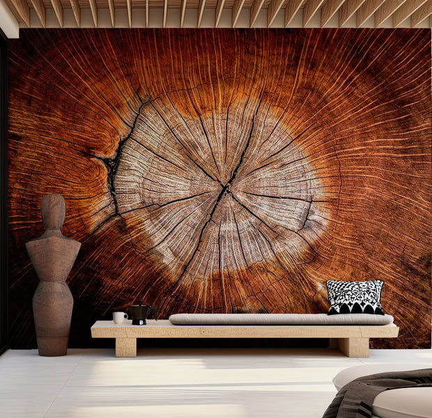 Background & Patterns Wallpaper Wall Mural - The Soul Of A Tree 39"Wx27"H