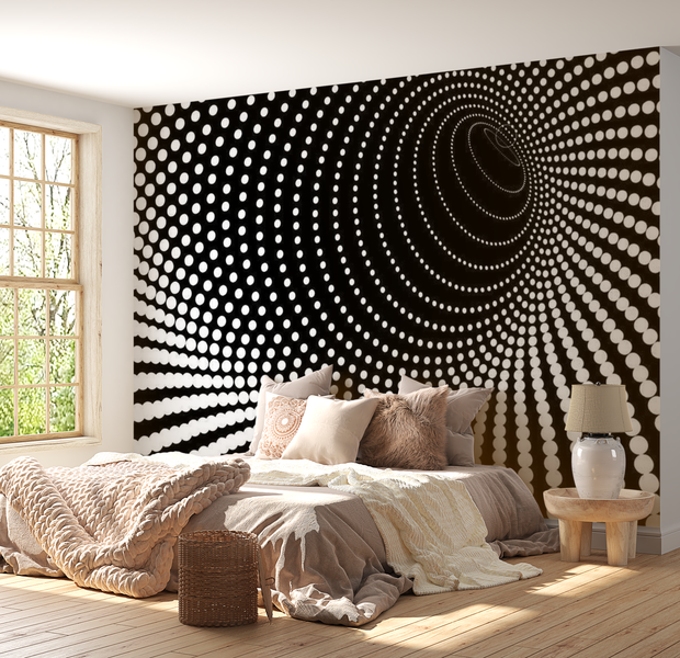 3D Illusion Wallpaper Wall Mural - Abstract Background