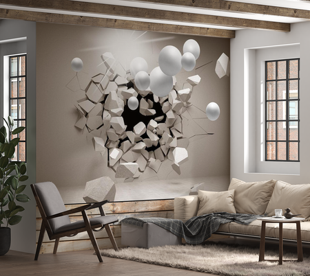 3D Illusion Wallpaper Wall Mural - Release Me! 39"Wx27"H