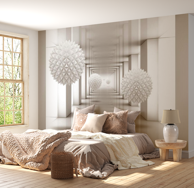 3D Illusion Wallpaper Wall Mural - Cosmic Gateway