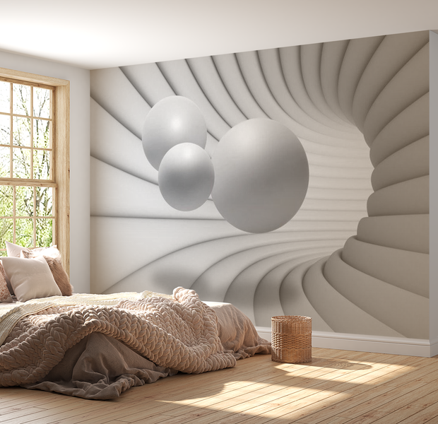 3D Illusion Wallpaper Wall Mural - Galactic Drift