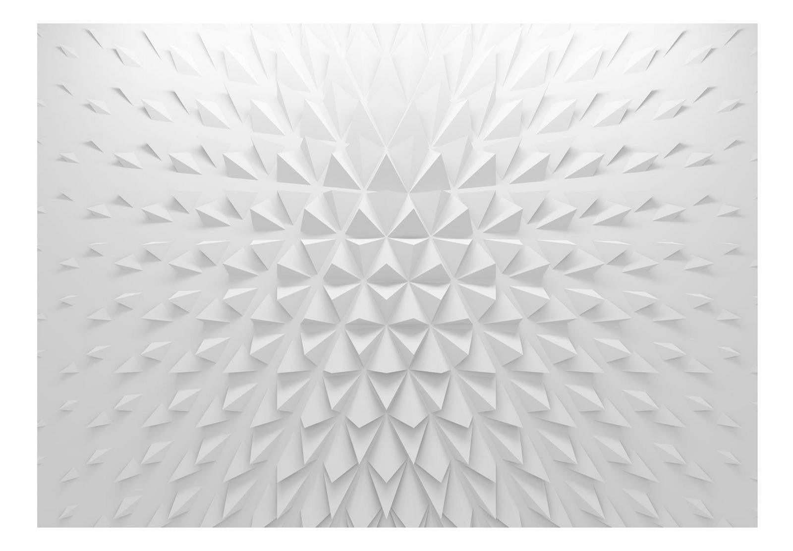 3D Illusion Wallpaper Wall Mural - Geometric Spikes