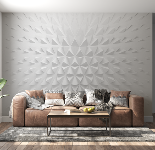 3D Illusion Wallpaper Wall Mural - Fortress Of Illusion 39"Wx27"H