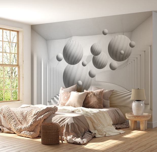 3D Illusion Wallpaper Wall Mural - Hidden Invasion
