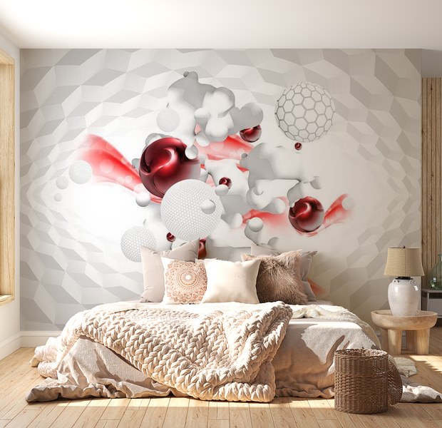 3D Illusion Wallpaper Wall Mural - Infinity Echoes