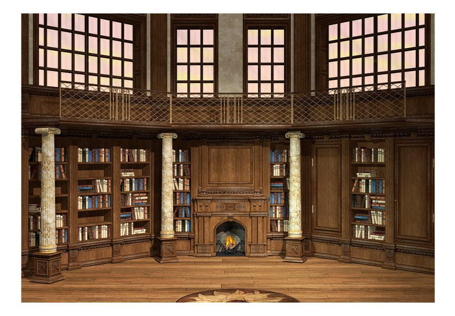 Wall mural - Library of Dreams-TipTopHomeDecor