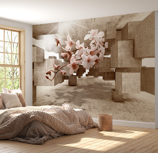 3D Illusion Wallpaper Wall Mural - Little Miracles 39"Wx27"H
