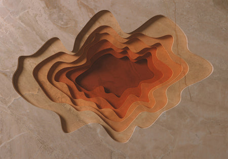 3D Illusion Wallpaper Wall Mural - Multilayer