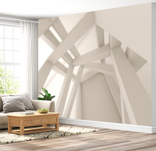 3D Illusion Wallpaper Wall Mural - Optical Creation