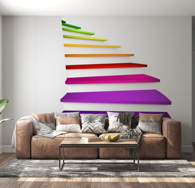 3D Illusion Wallpaper Wall Mural - Magic Of Childhood 39"Wx27"H