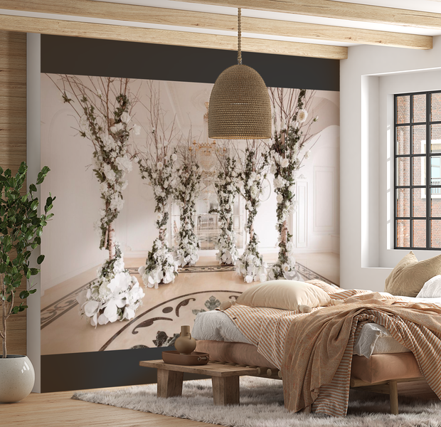 3D Illusion Wallpaper Wall Mural - Royal Garden