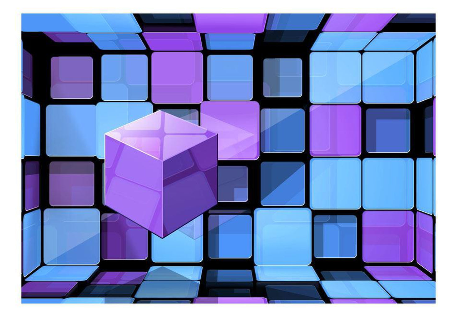 Wall mural - Rubik's cube: variation-TipTopHomeDecor