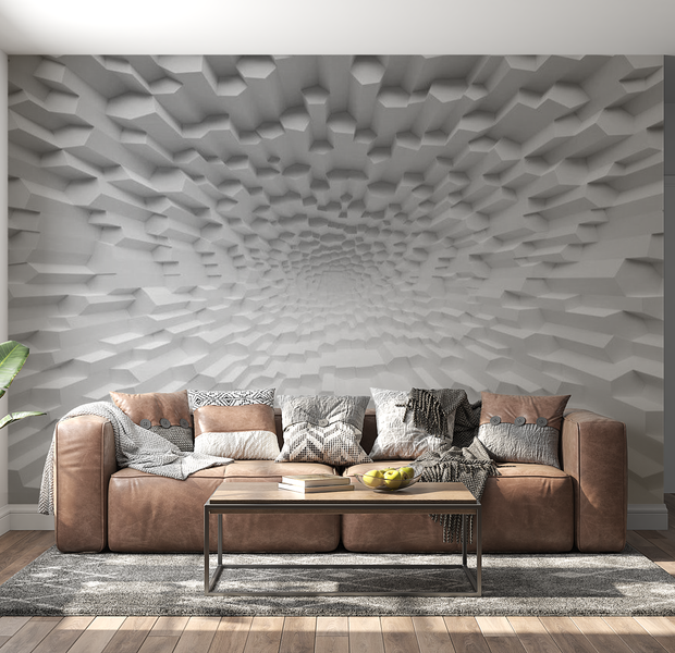 3D Illusion Wallpaper Wall Mural - The Abyss Of Oblivion 39"Wx27"H