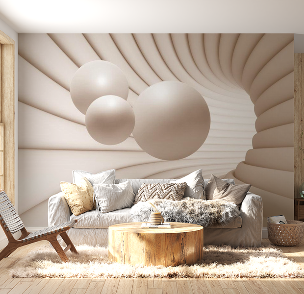 3D Illusion Wallpaper Wall Mural - Timeless Drift