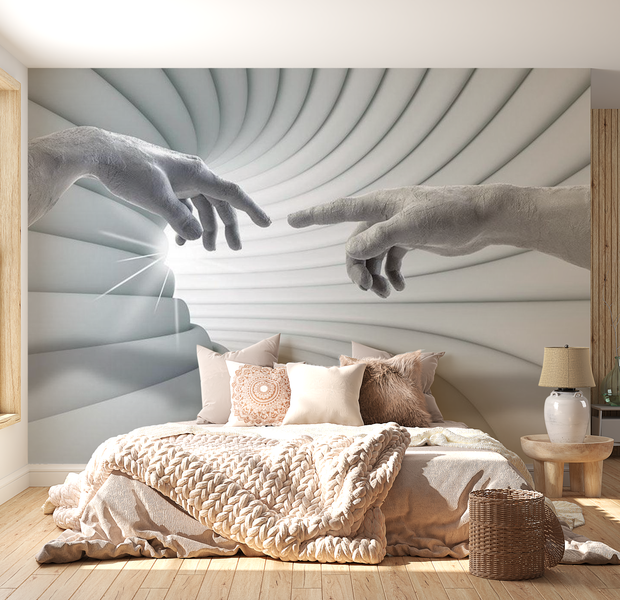 3D Illusion Wallpaper Wall Mural - Touch Of The Light