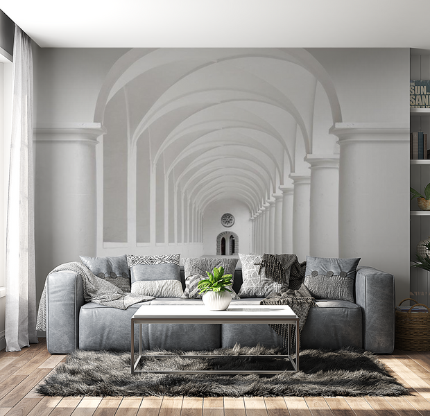 3D Illusion Wallpaper Wall Mural - Corridor Of Uncertainty 39"Wx27"H