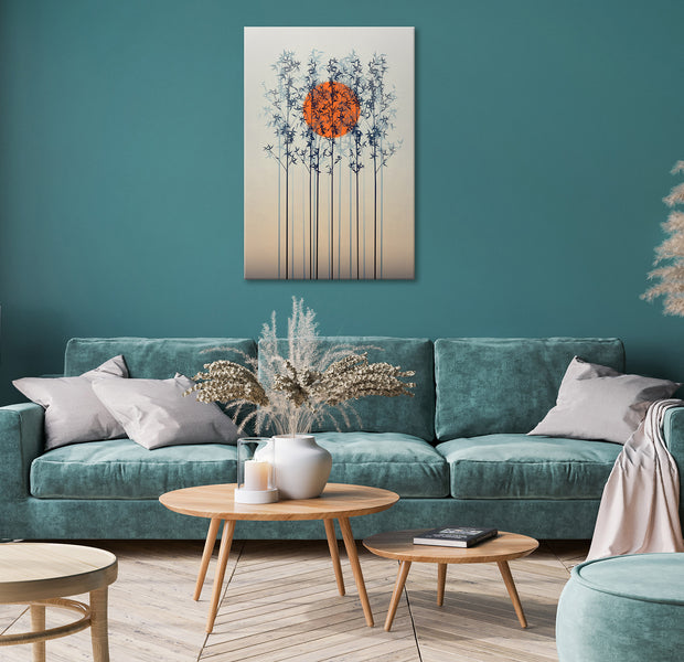 Landscape Canvas Wall Art - Lonely Twilight