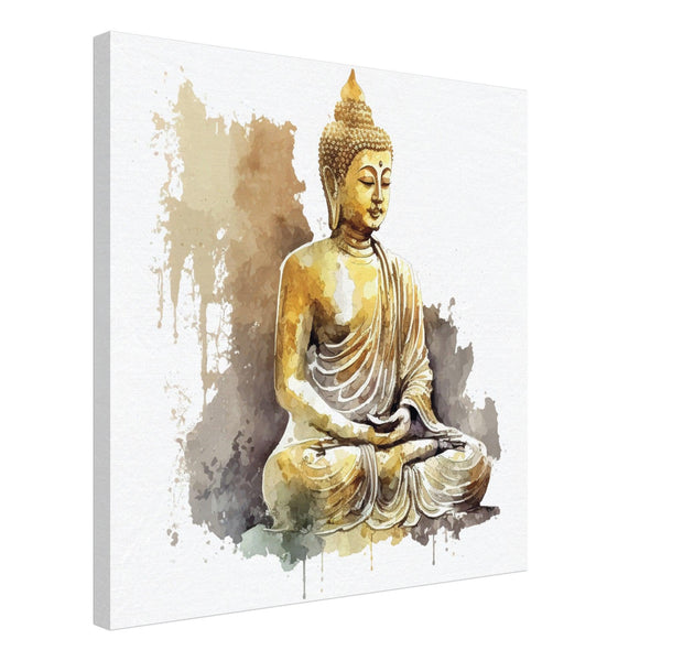 Buddha Watercolour Expression on Canvas