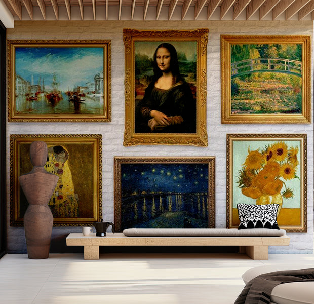 Background & Patterns Wallpaper Wall Mural - Wall Of Treasures 39"Wx27"H