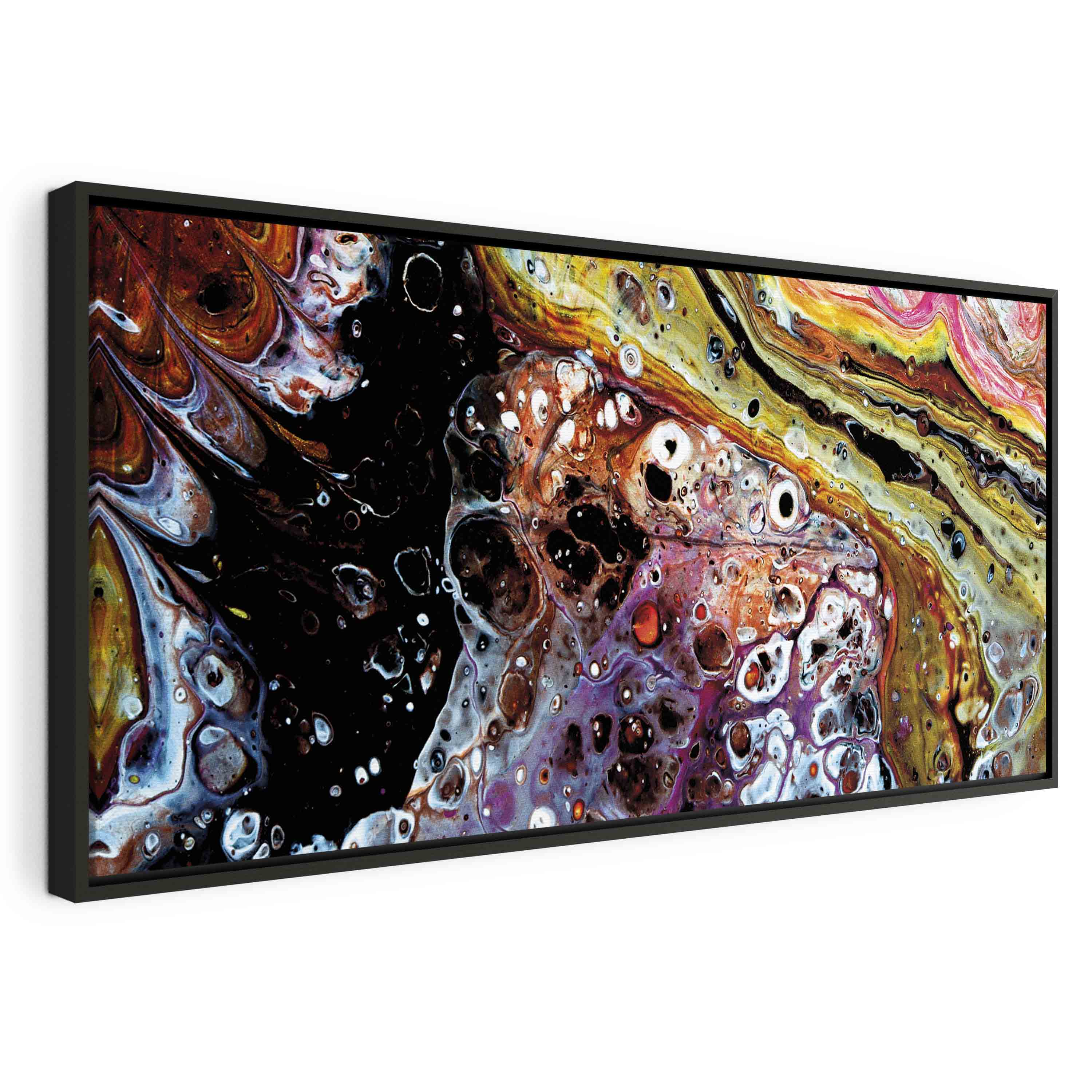 Floating Framed Canvas Art - Synthesis Vertical