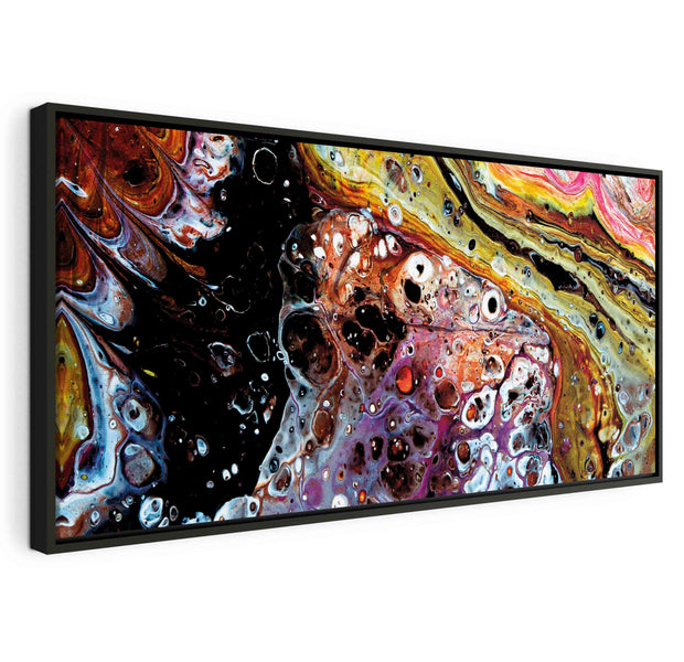 Floating Framed Canvas Art - Synthesis Vertical