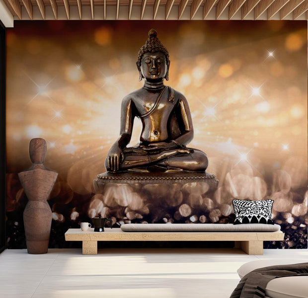 Zen Wallpaper Wall Mural - Buddha In Bright Light