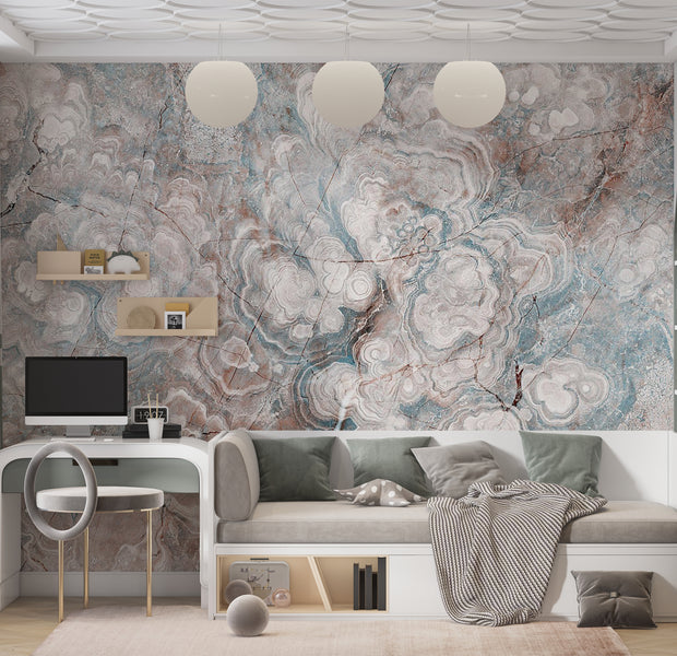 Surface Texture Wallpaper Wall Mural - Natural Stone Structure 39"Wx27"H / Standard