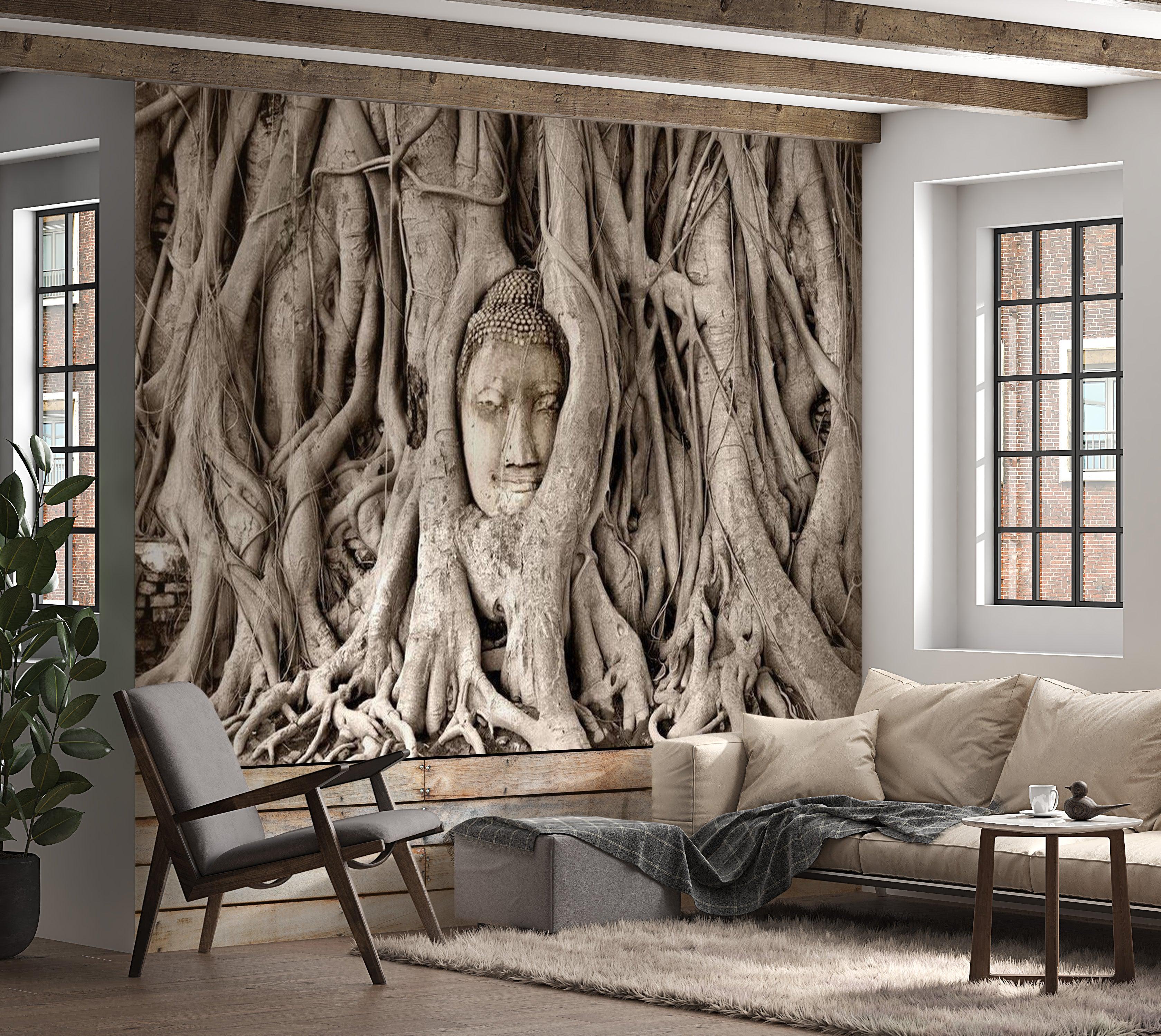 Zen Wallpaper Wall Mural - Buddha's Tree