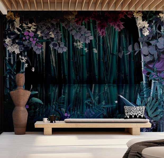 Zen Wallpaper Wall Mural - Mysterious Night