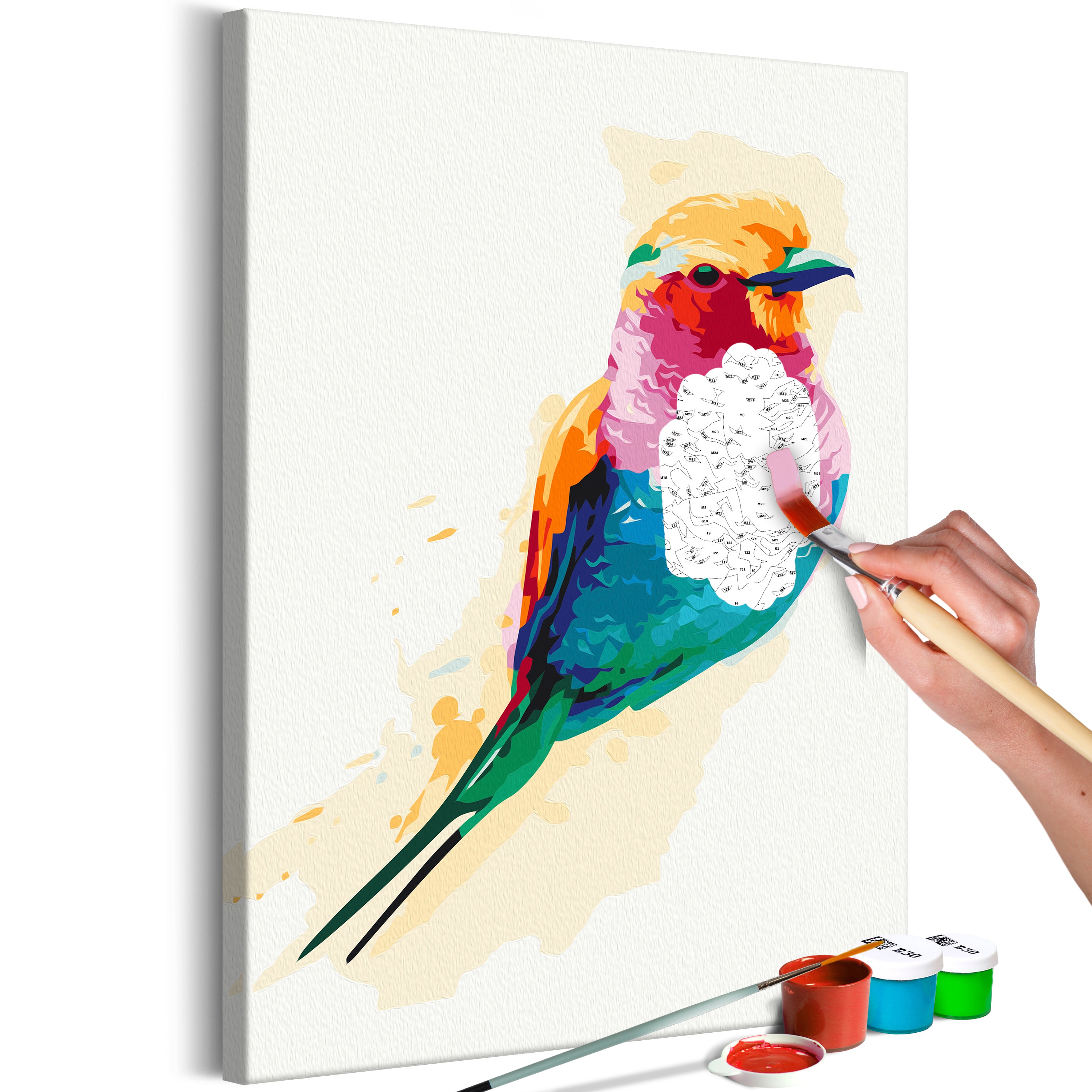 Paint By Numbers Kit - Exotic Bird