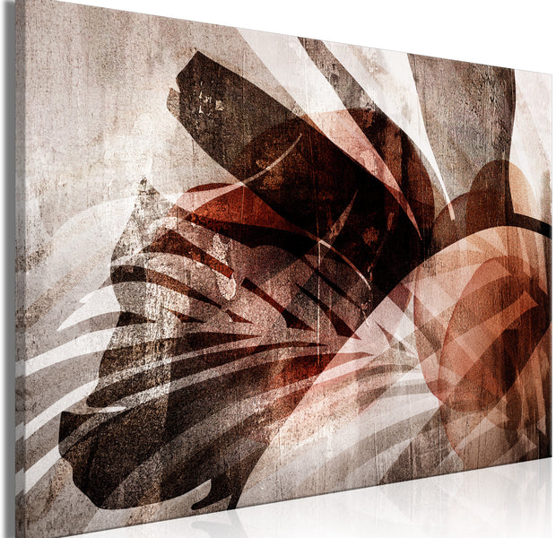 Abstract Canvas Wall Art - Penetrating Nature
