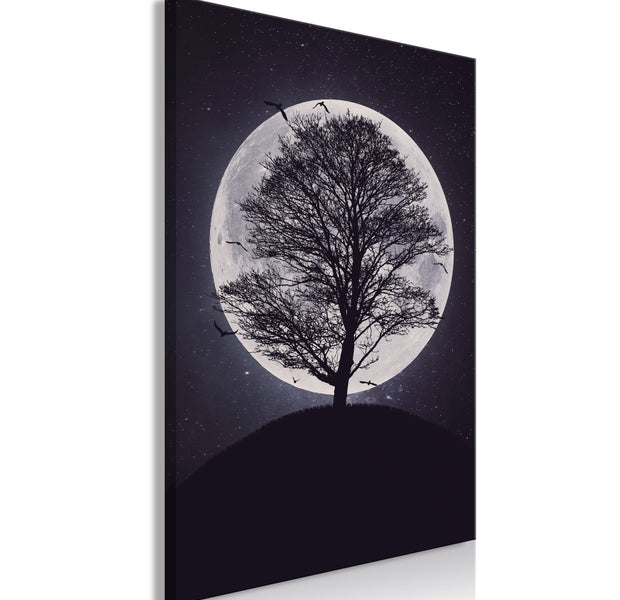 Landscape Canvas Wall Art - Lone Tree