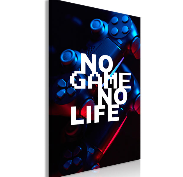 Retro Canvas Wall Art - No Game No Life