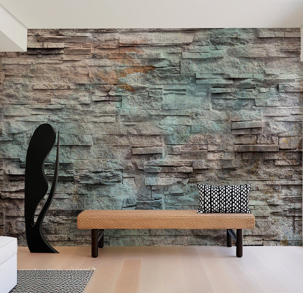 Surface Texture Wallpaper Wall Mural - Natural Parallelism 39"Wx27"H / Standard