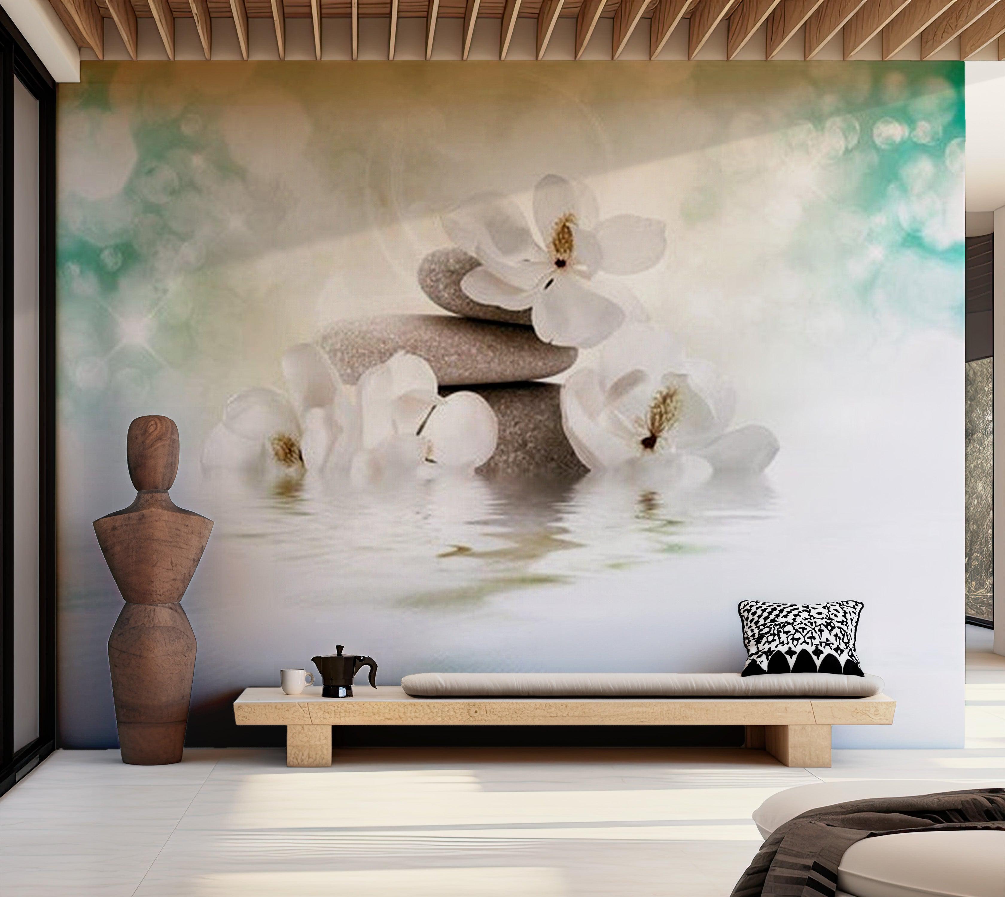 Zen Wallpaper Wall Mural - Heavenly Peace